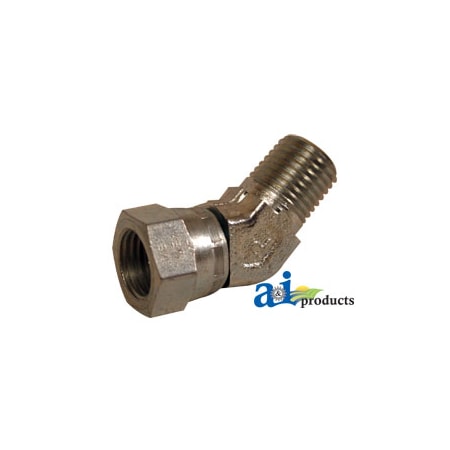 A & I Products 45 Female NPT Swivel X Male NPT Adapter 3.75 x4 x2 A-43B13